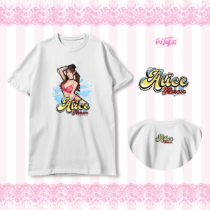 七瀨愛麗絲 × 寅仙 聯名TEE 性感撲克款