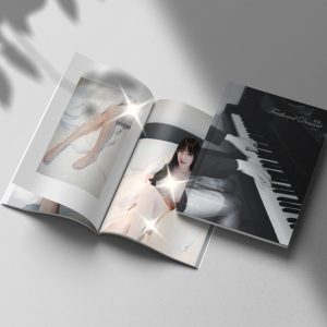 《羽音：最終章》｜寅仙最終內衣寫真集・音樂散文寫真集｜封面模擬圖