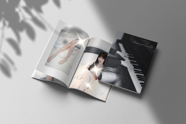 《羽音：最終章》｜寅仙最終內衣寫真集・音樂散文寫真集｜封面模擬圖