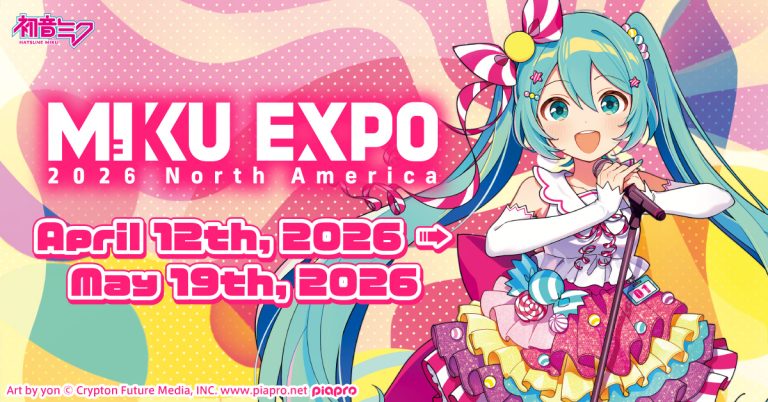 初音未來 MIKU EXPO 2026 North America 北美巡演主視覺
