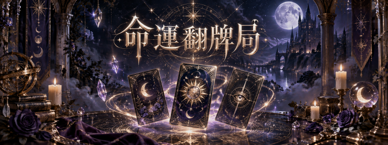 命運翻牌局塔羅牌