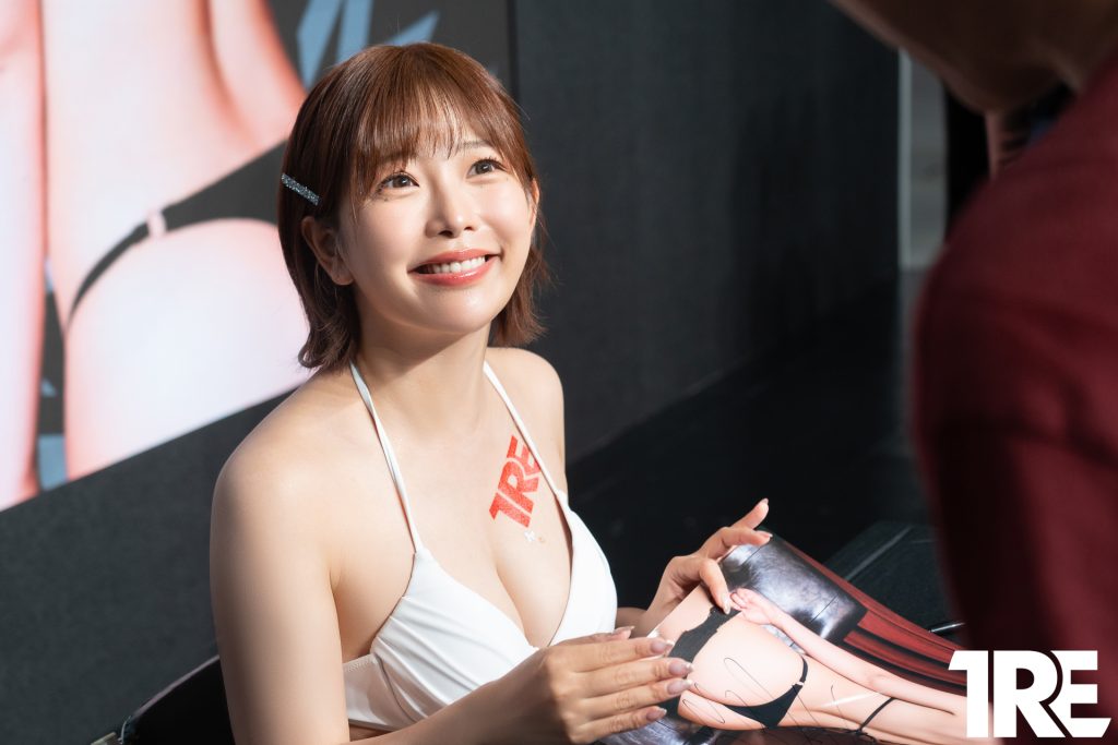 紗倉真菜TRE成人展JKF 活動現場互動照